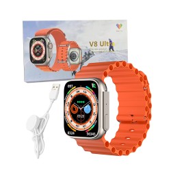 Smartwatch V8 Ultra 2.02" BT 5.2V Orange Smartwatch V8 Ultra 2.02" BT 5.2V Orange